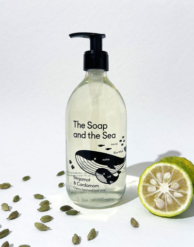 Bergamot & Cardamom Organic Liquid Soap